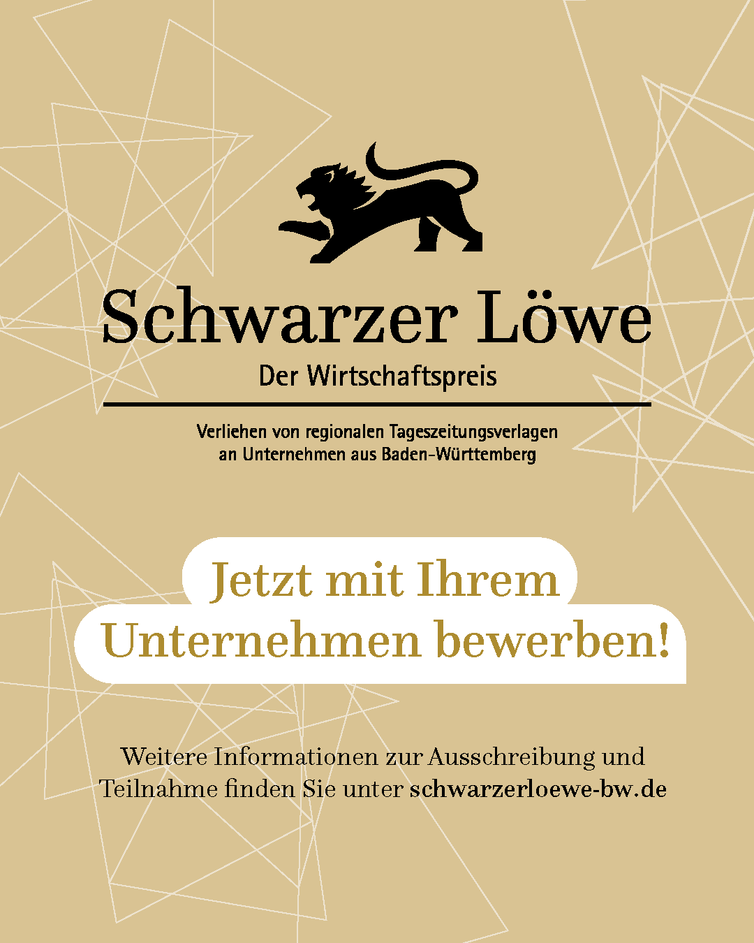 Schwarzer Löwe 2026 - Insta Quadrat 2026
